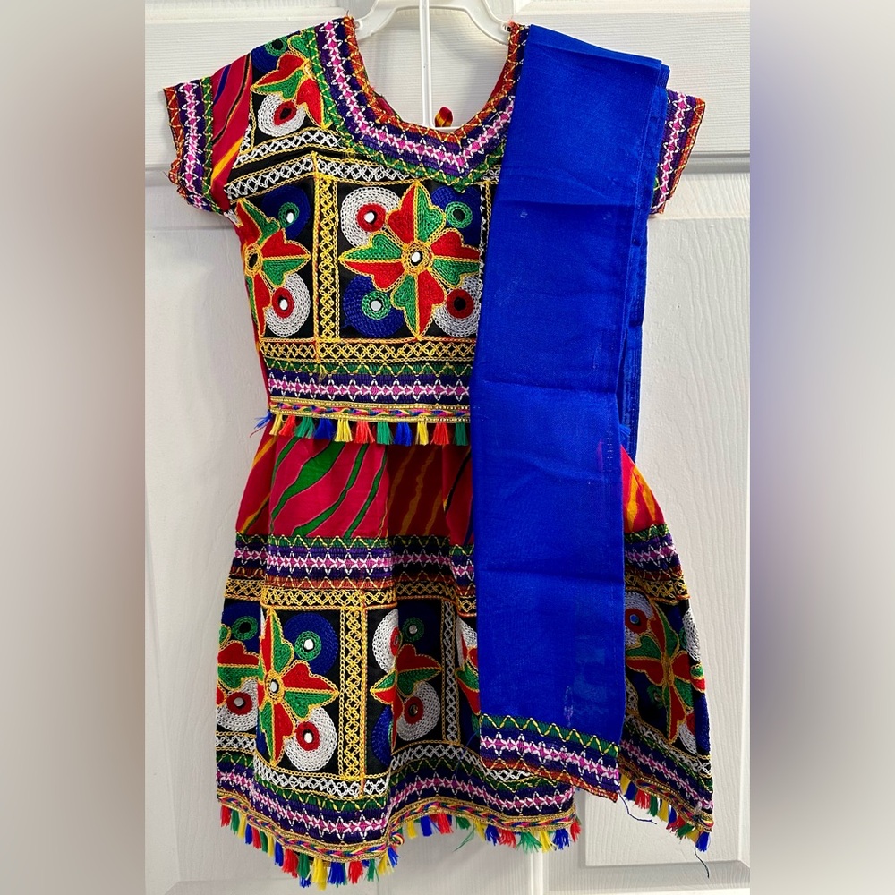 Indian Girls Chaniya Choli Size 3T